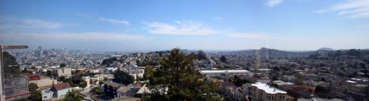 View from Upper Market SF House