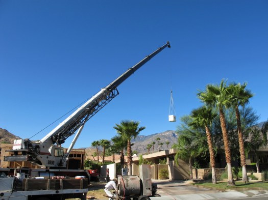 Craning in Evaporative Coolers