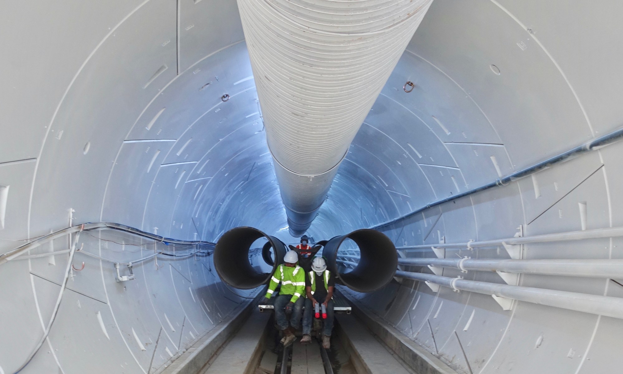 The Boring Co Tunnel, Hawthorne CA
